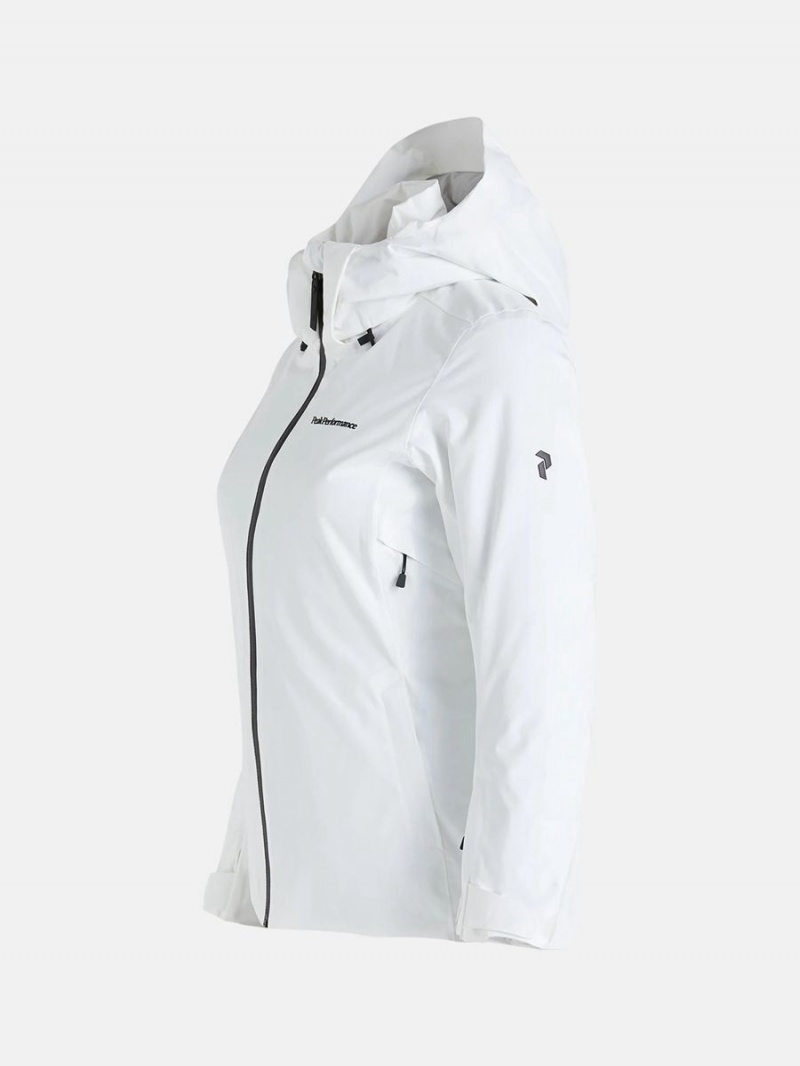 Peak Performance Anima Insulated 2L Women's Ski Jacket White | XJR11-520