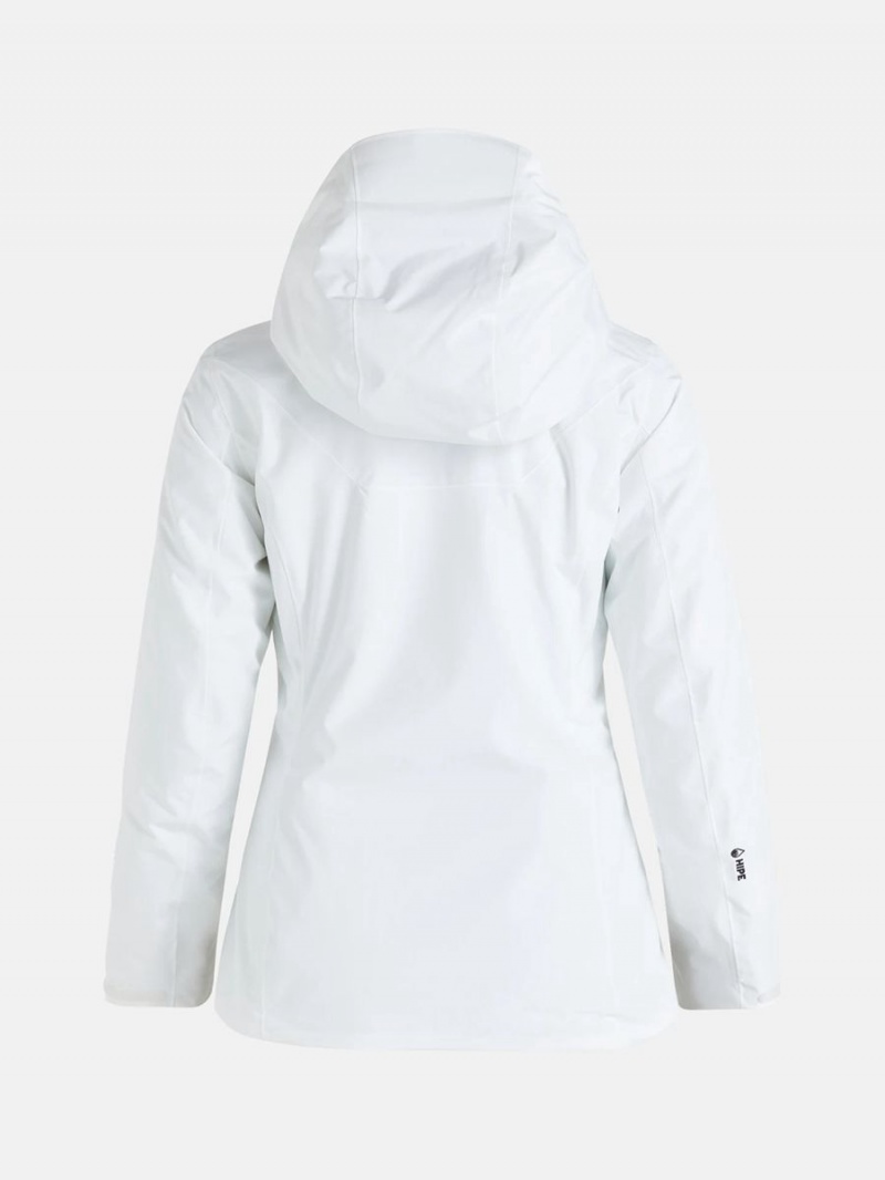 Peak Performance Anima Insulated 2L Women's Ski Jacket White | XJR11-520