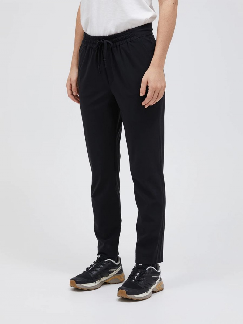 Peak Performance Any Jersey Women's Pants Black | NDD45-482