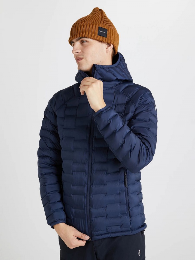 Peak Performance Argon Light Hood Men's Jacket Navy | KDI26-242