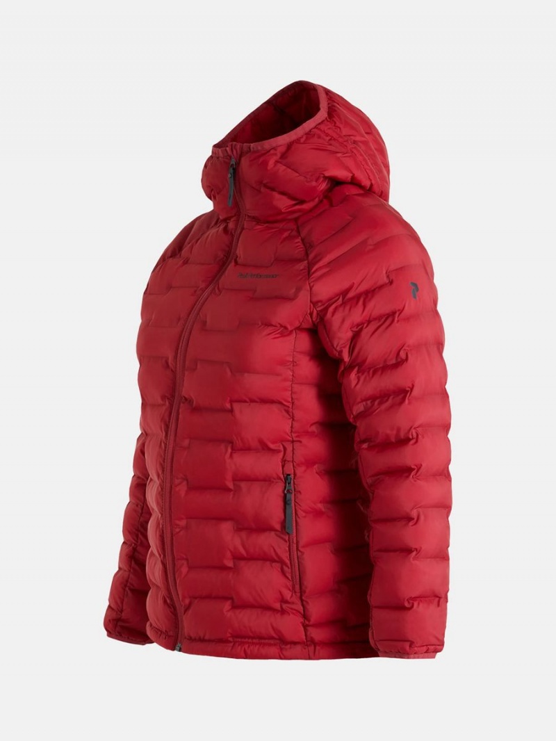 Peak Performance Argon Light Women's Jacket Red | BDV94-697