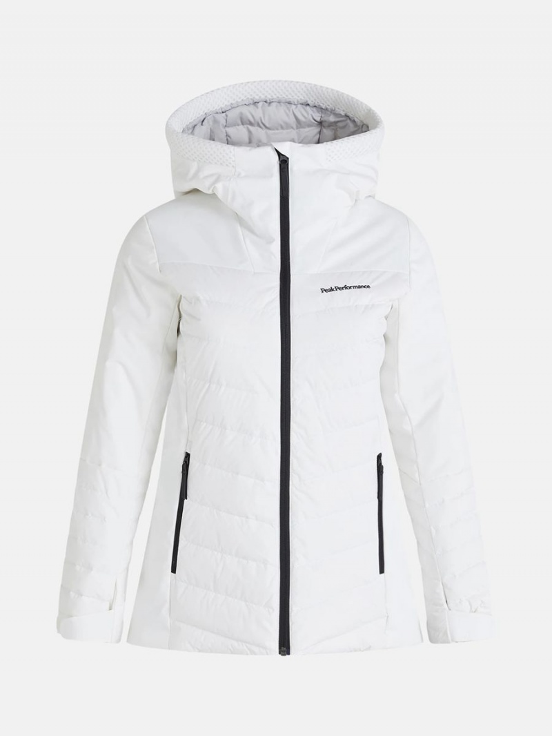 Peak Performance Blackfire Women\'s Down Jacket White | PLN38-218