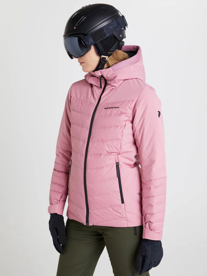 Peak Performance Blackfire Women's Down Jacket Pink | WMU79-479