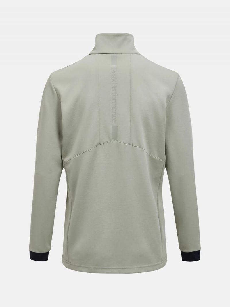 Peak Performance Chase Half Zip Men's Top Green | LPQ52-482