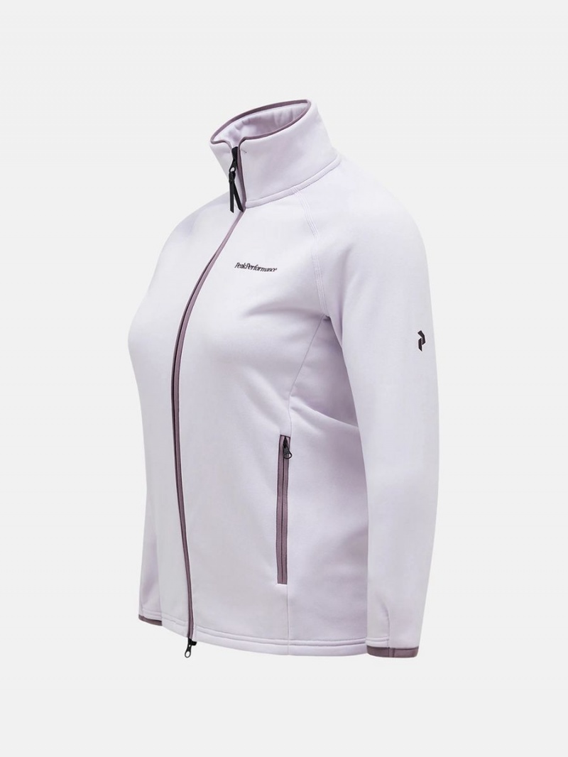 Peak Performance Chill Light Zip Women's Jacket Purple | ZHP00-619