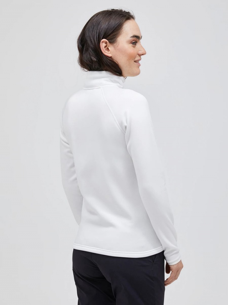 Peak Performance Chill Light Zip Women's Jacket White | VDW16-170