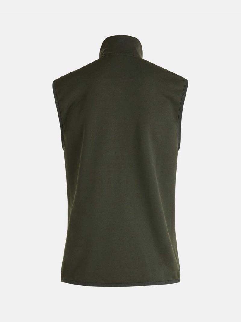 Peak Performance Chill Men's Vest Green / Olive | JCY36-233