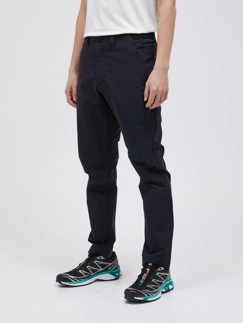 Peak Performance Commuter Men's Pants Black | BKZ90-574