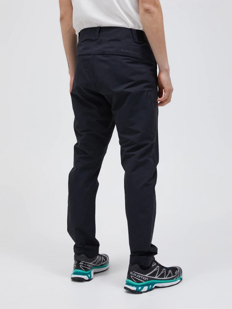 Peak Performance Commuter Men's Pants Black | BKZ90-574