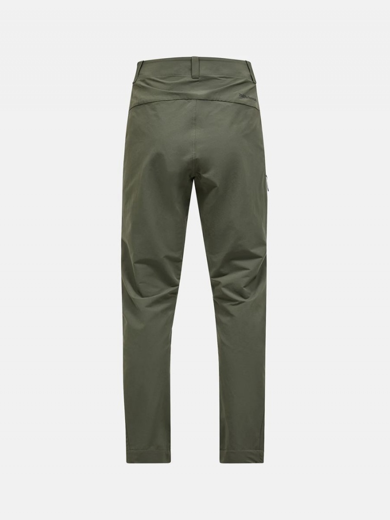 Peak Performance Commuter Men's Pants Green | ZHA76-824