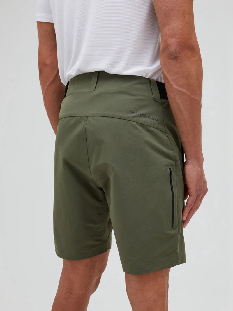 Peak Performance Commuter Men's Shorts Green | CWC72-342