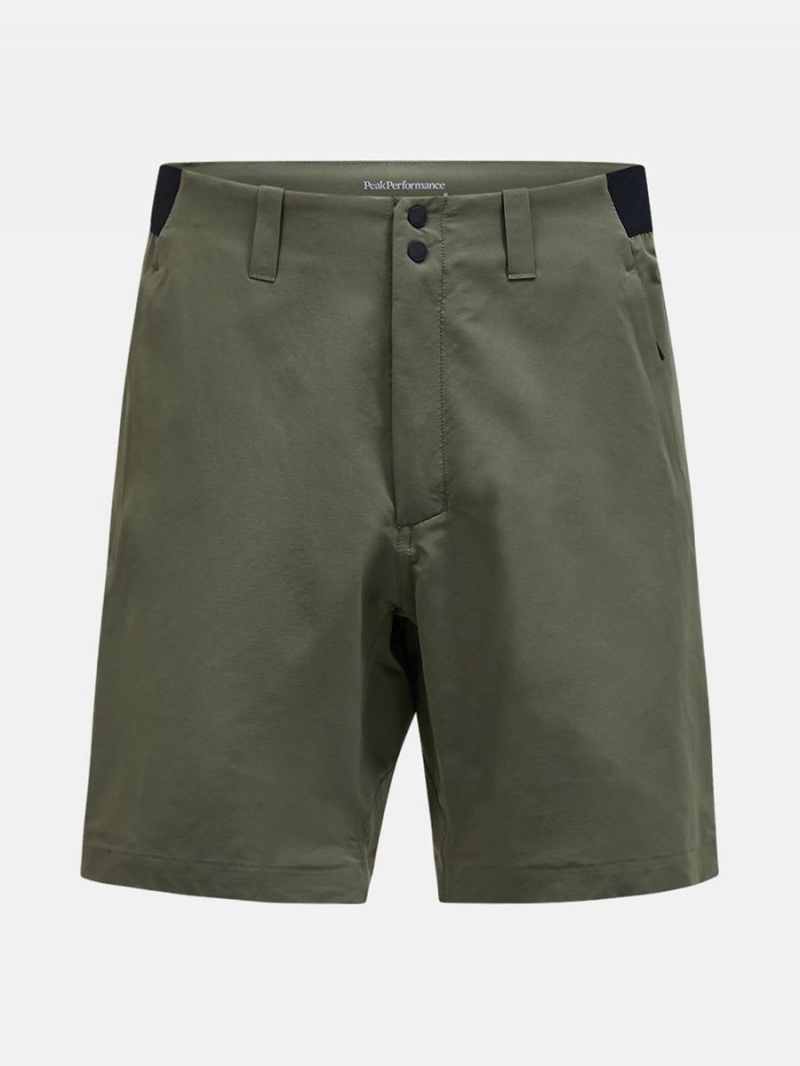 Peak Performance Commuter Men\'s Shorts Green | CWC72-342