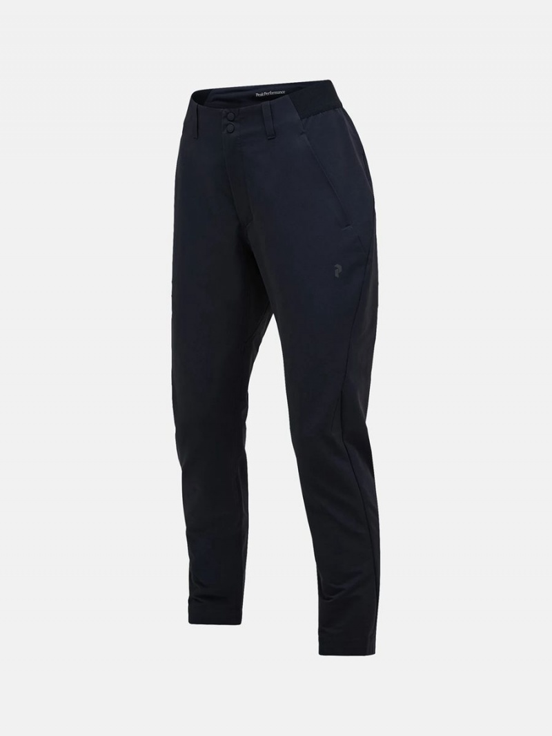 Peak Performance Commuter Women's Pants Black | AOQ39-720