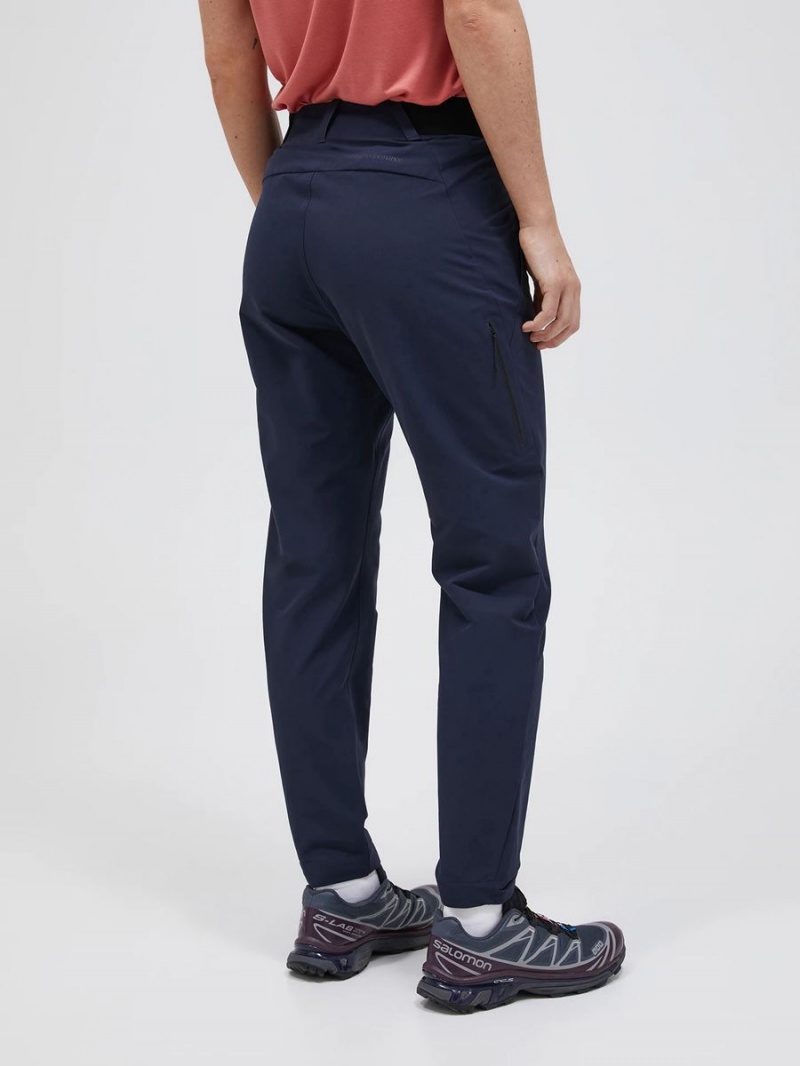 Peak Performance Commuter Women's Pants Navy | FKG40-395