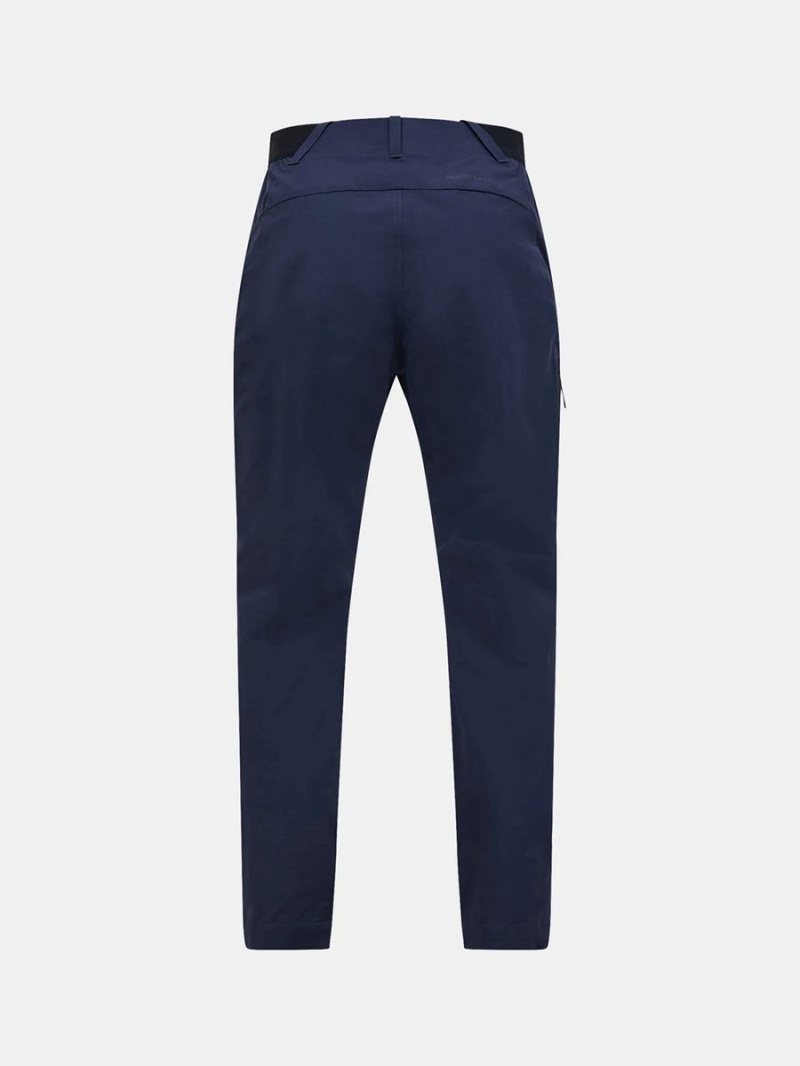 Peak Performance Commuter Women's Pants Navy | FKG40-395