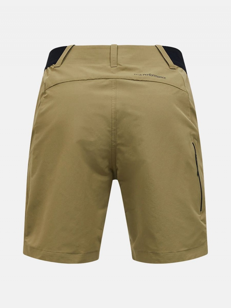 Peak Performance Commuter Women's Shorts Olive | QWF35-182