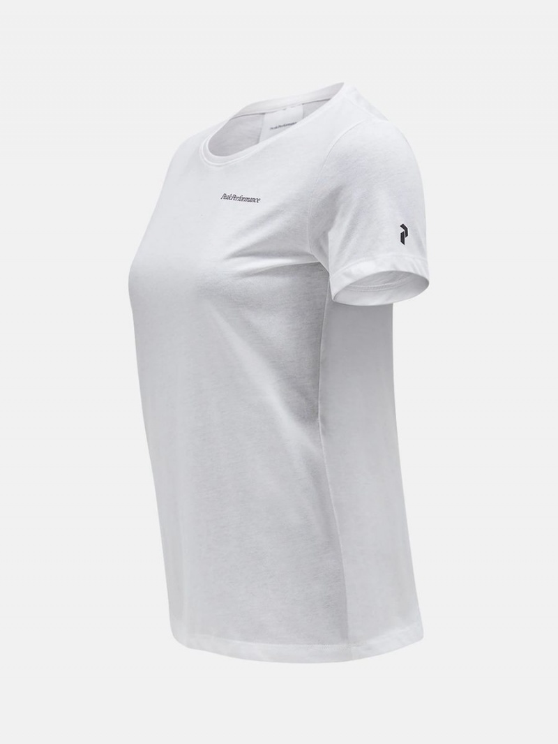 Peak Performance Explore Logo Women's T-Shirt White | BCA80-546