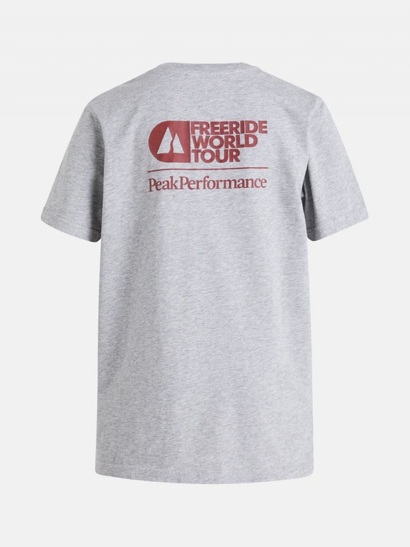 Peak Performance FWT Original Kids' T-Shirt Grey | AIN35-027