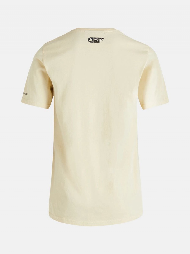 Peak Performance FWT Original Men's T-Shirt Yellow | APJ43-762