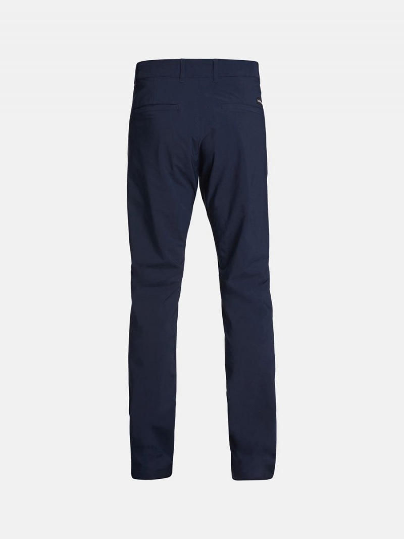 Peak Performance Flier Men's Pants Navy | QHE56-084