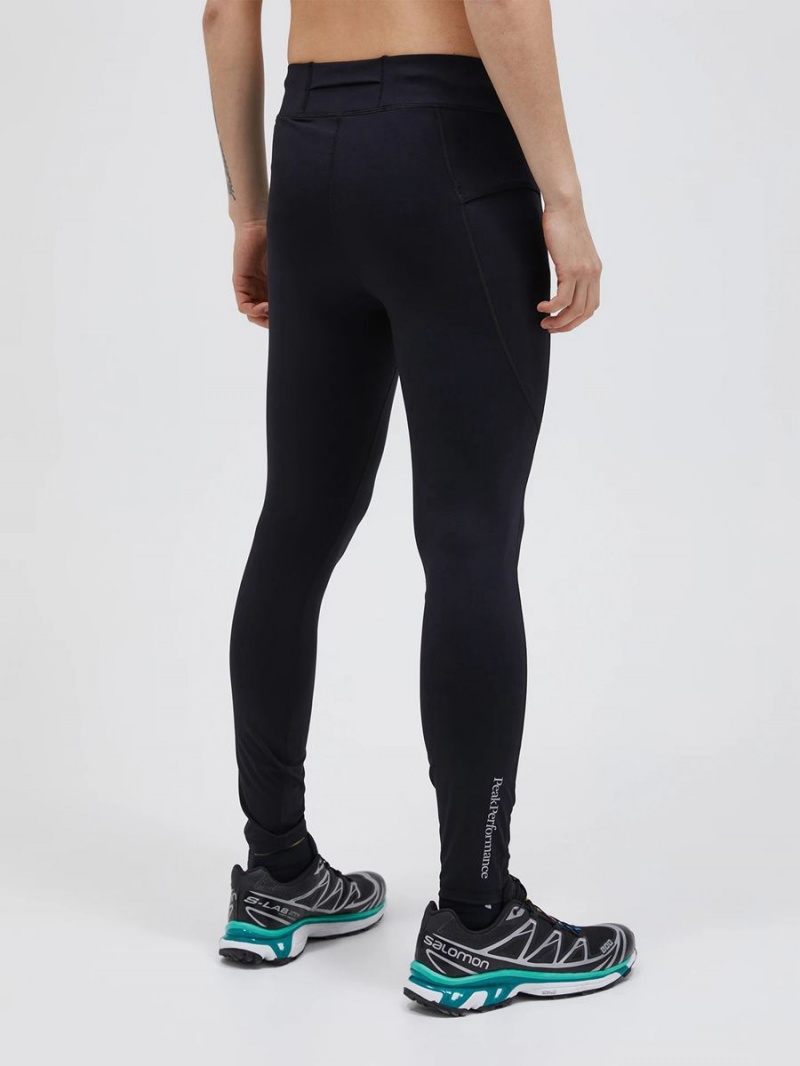 Peak Performance Fly Men's Leggings Black | KCN92-648