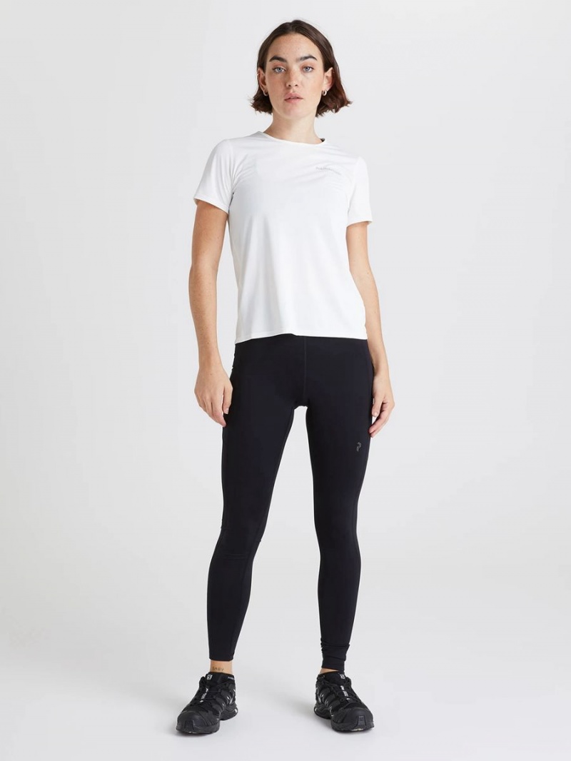 Peak Performance Fly Women's Leggings Black | QUR90-136