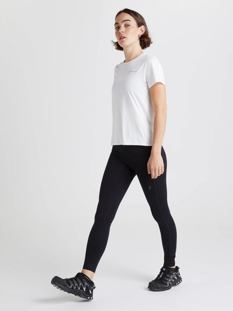 Peak Performance Fly Women's Leggings Black | QUR90-136