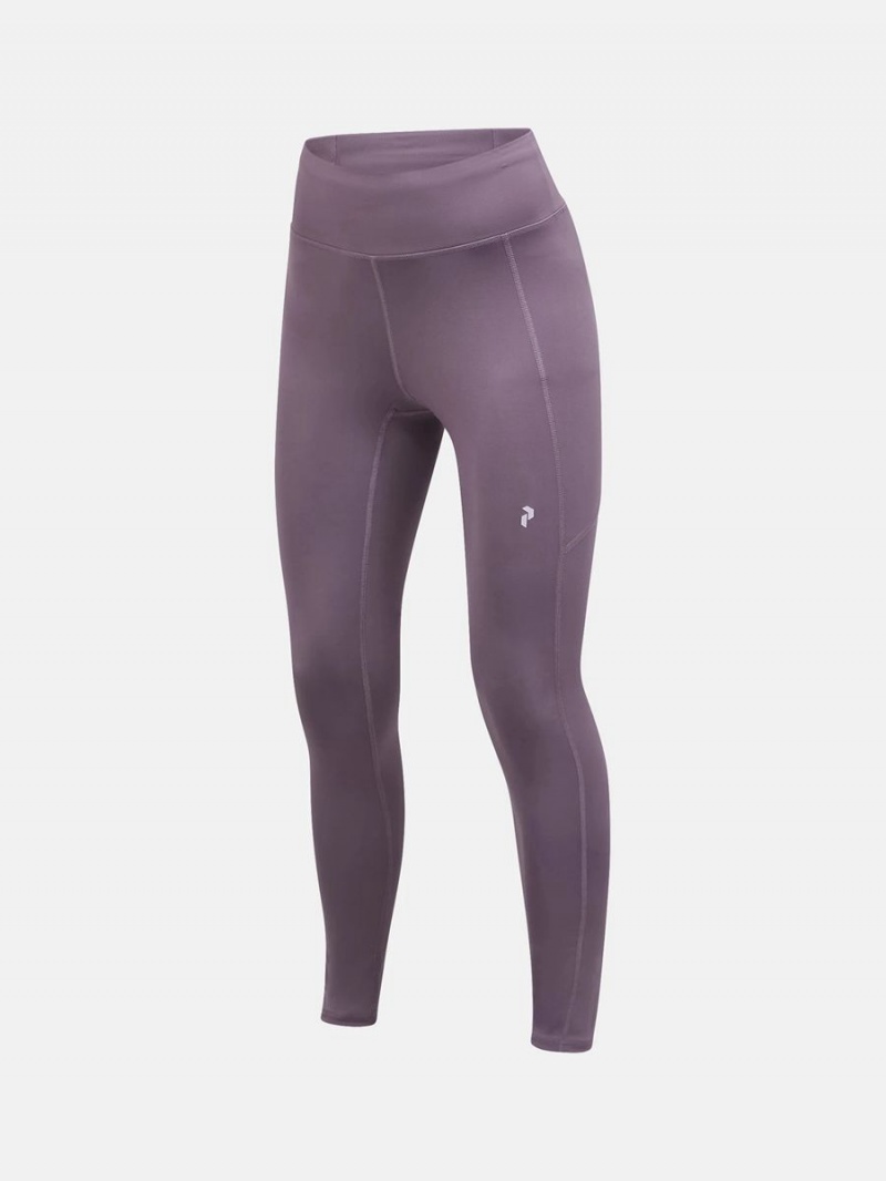 Peak Performance Fly Women's Leggings Purple | UYD98-787