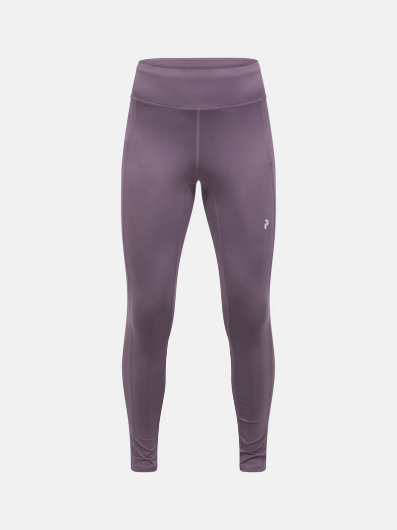 Peak Performance Fly Women\'s Leggings Purple | UYD98-787