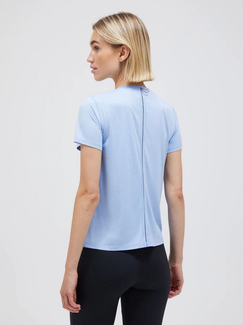 Peak Performance Fly Women's T-Shirt Blue | LJE19-883