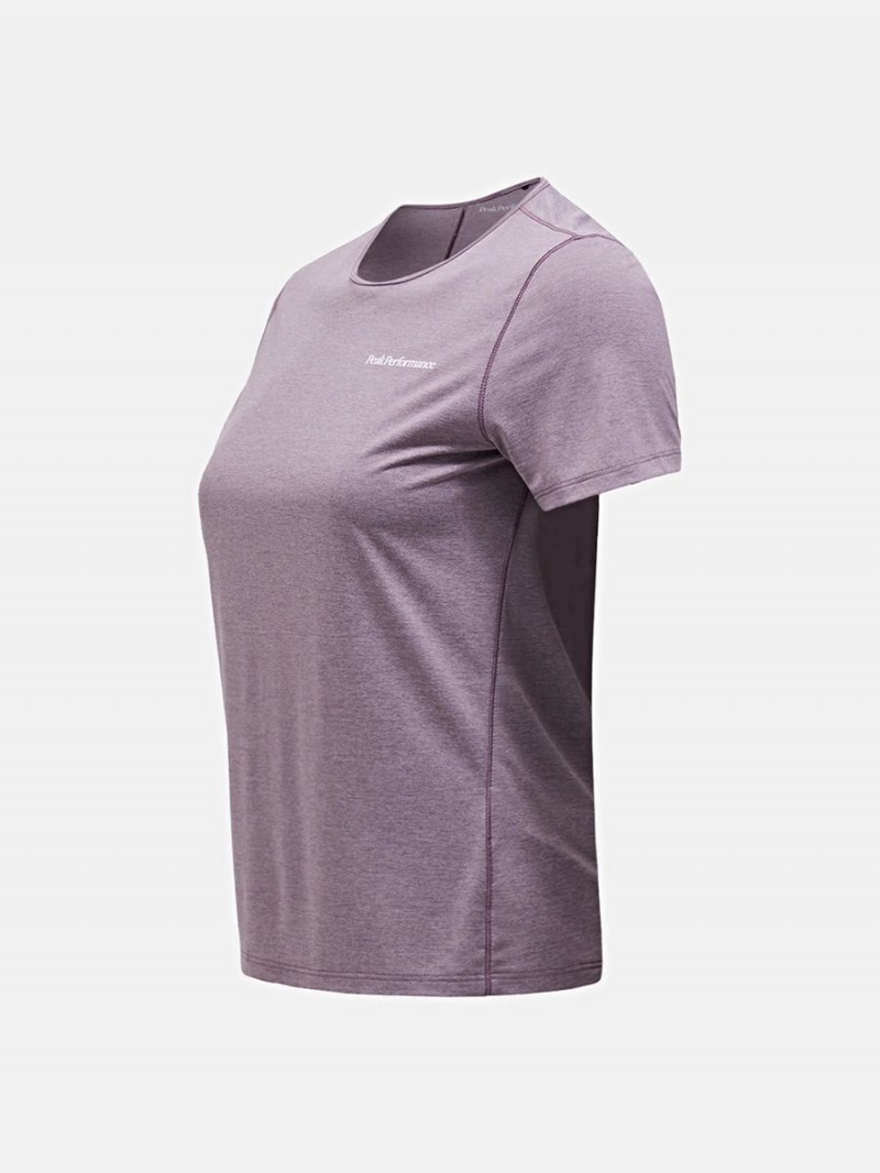 Peak Performance Fly Women's T-Shirt Purple | YUD12-410