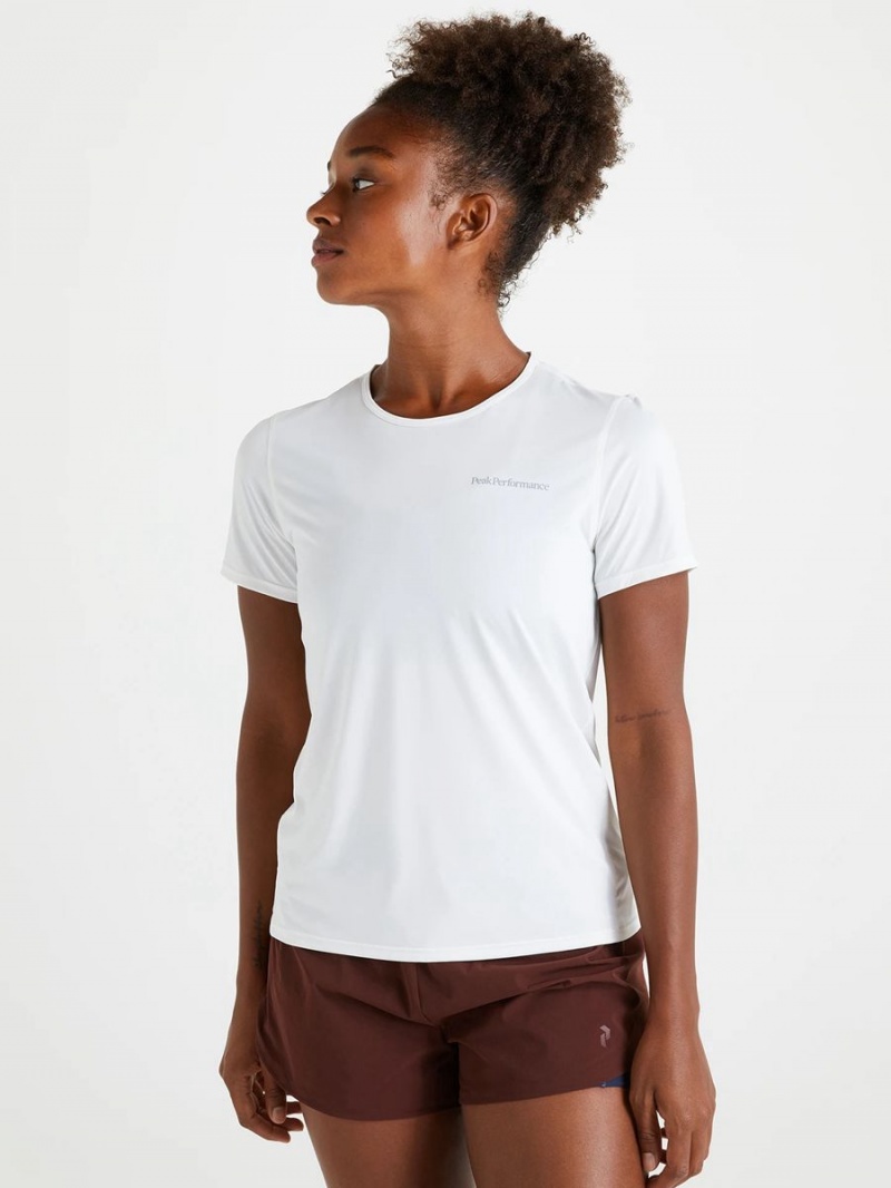 Peak Performance Fly Women's T-Shirt White | MQO31-653