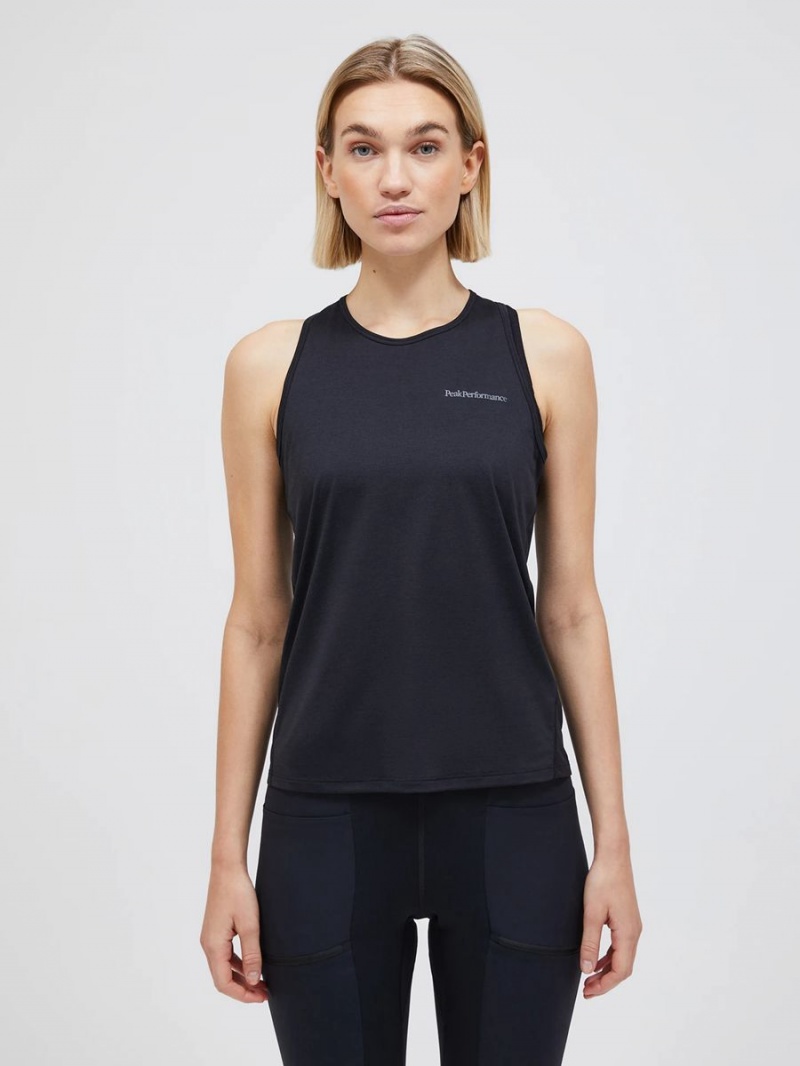 Peak Performance Fly Women's Tank Top Black | YBH65-012