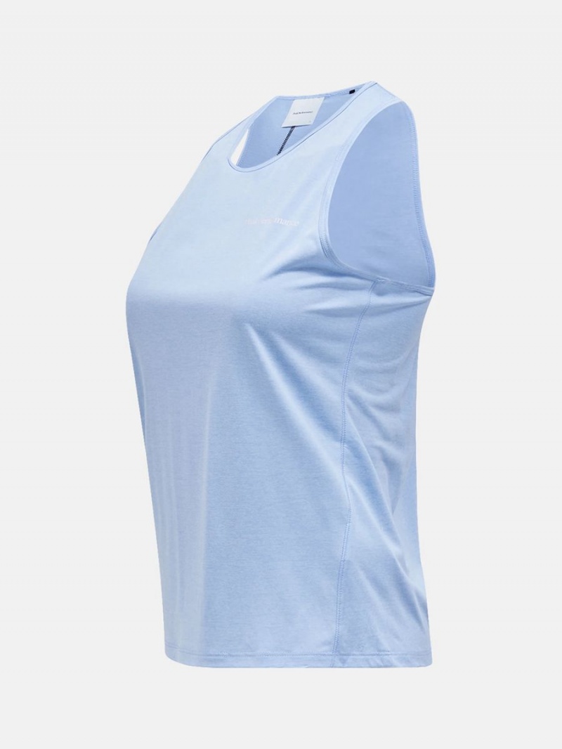 Peak Performance Fly Women's Tank Top Blue | HRU00-265