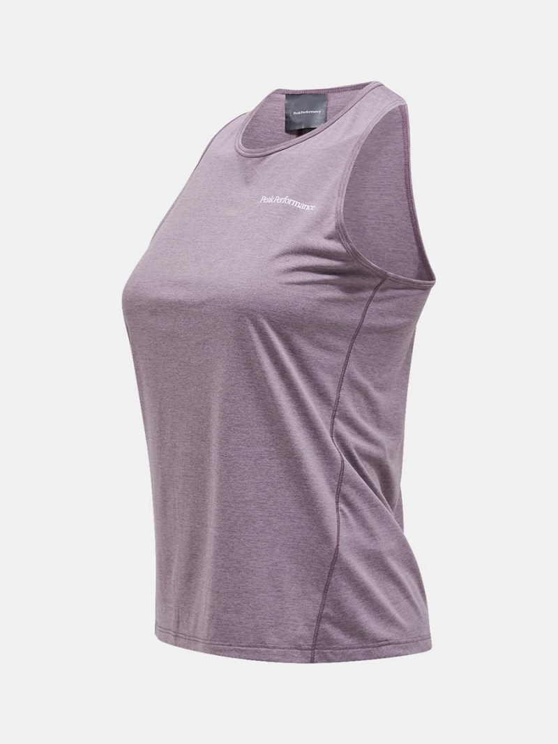 Peak Performance Fly Women's Tank Top Purple | POO16-221