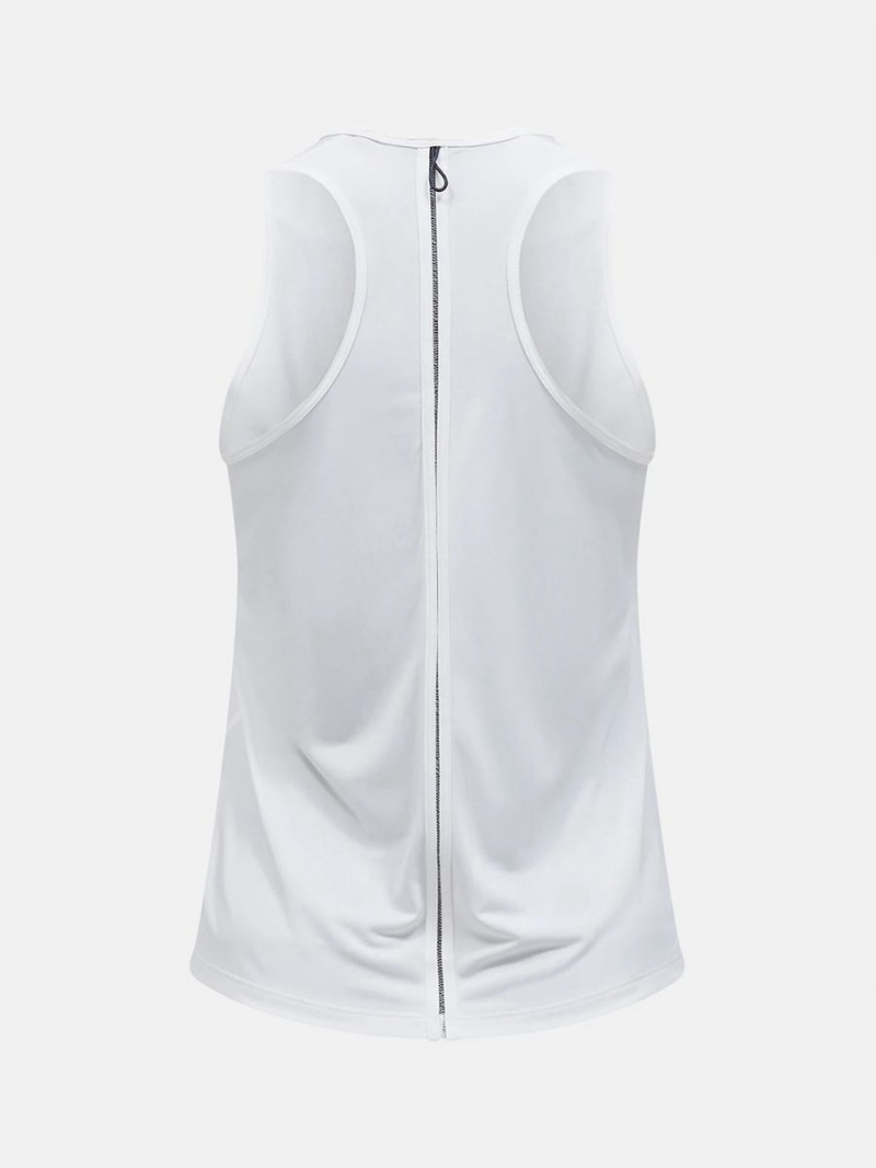 Peak Performance Fly Women's Tank Top White | QYH98-682