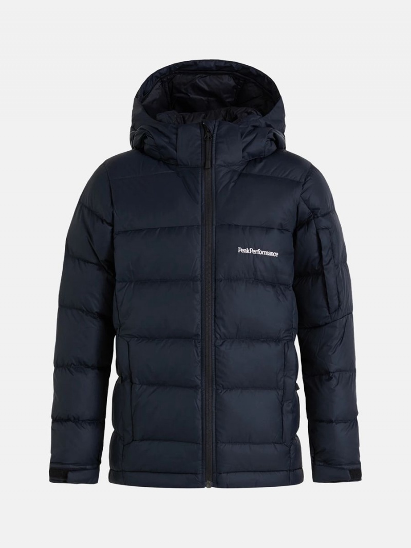 Peak Performance Frost Kids' Down Jacket Black | YLT57-991