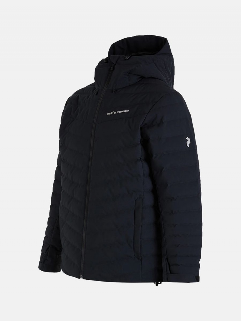 Peak Performance Frost Ski Men's Down Jacket Black | IHO77-365