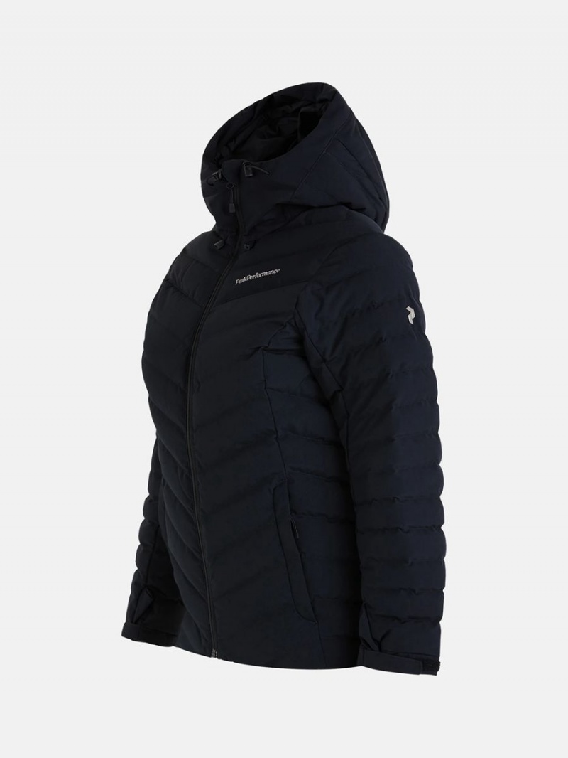 Peak Performance Frost Ski Women's Down Jacket Black | BQL63-920