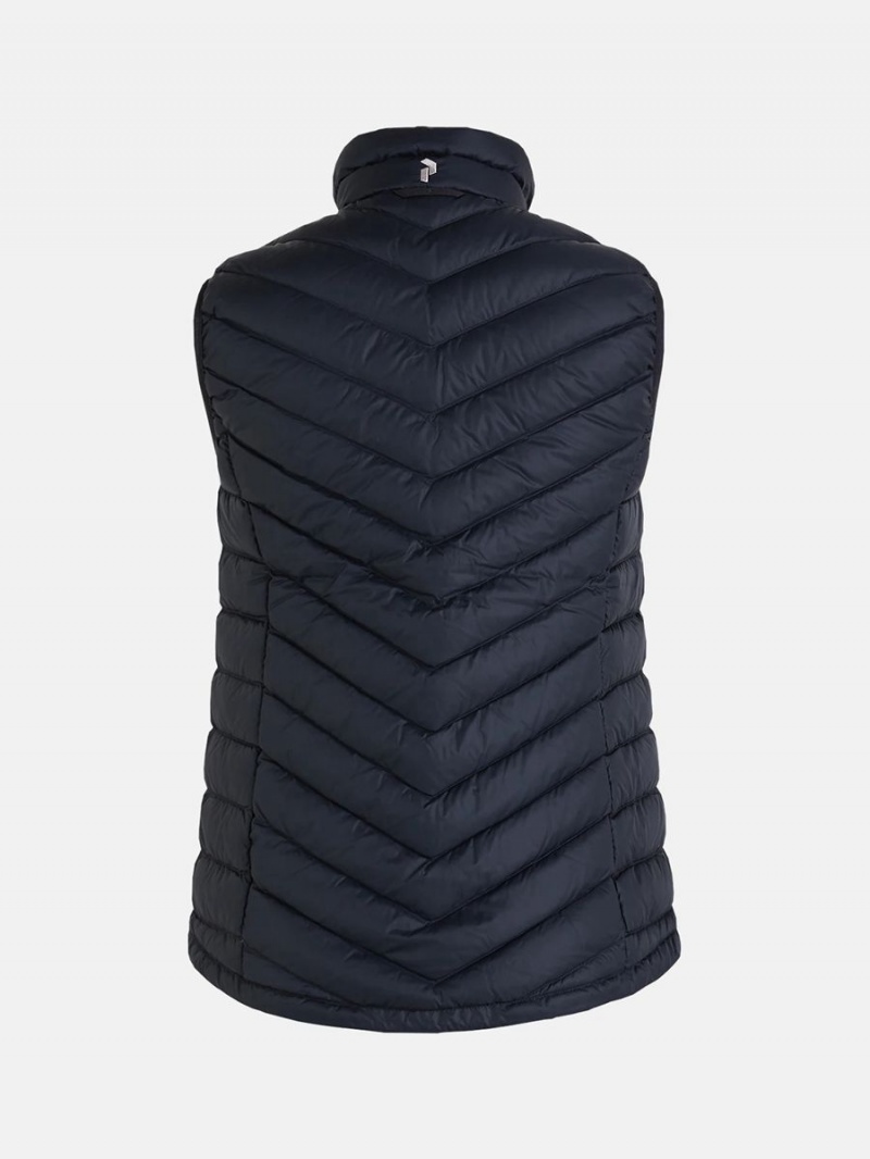 Peak Performance Frost Women's Down Vest Black | WXA06-305