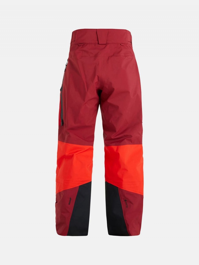 Peak Performance Gravity Gore-Tex 3L Men's Ski Pants Red / Red | LNX90-820