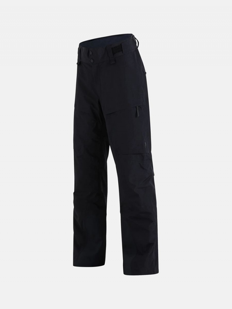 Peak Performance Gravity Insulated 2L Gore-Tex Women's Ski Pants Black | MDW06-088