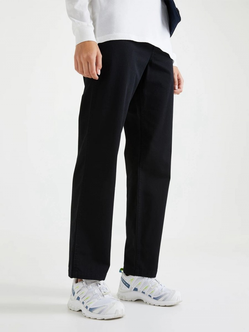 Peak Performance Heavy Cotton Women's Pants Black | REG31-376