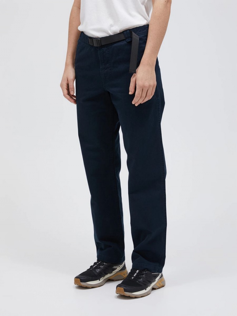 Peak Performance Heavy Cotton Women's Pants Navy | YCR98-536