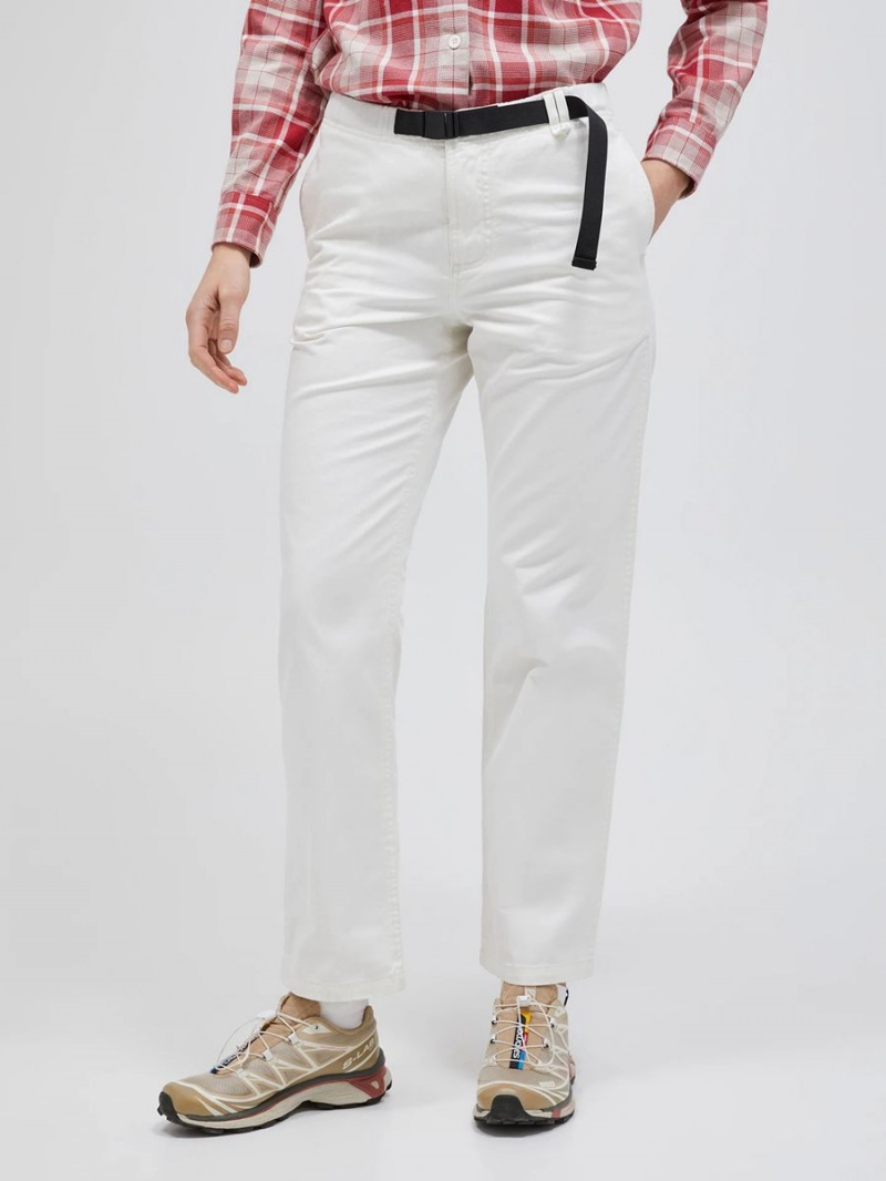 Peak Performance Heavy Cotton Women's Pants White | DQT85-279