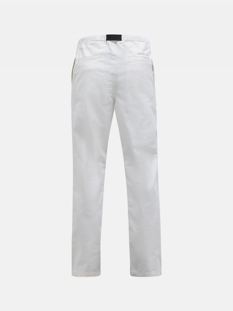 Peak Performance Heavy Cotton Women's Pants White | DQT85-279