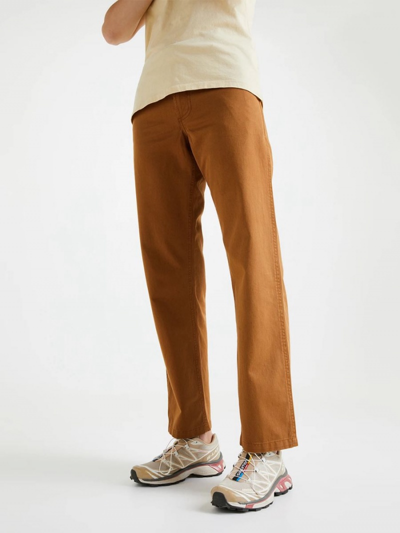 Peak Performance Heavy Cotton Women's Pants Brown | LEQ29-565