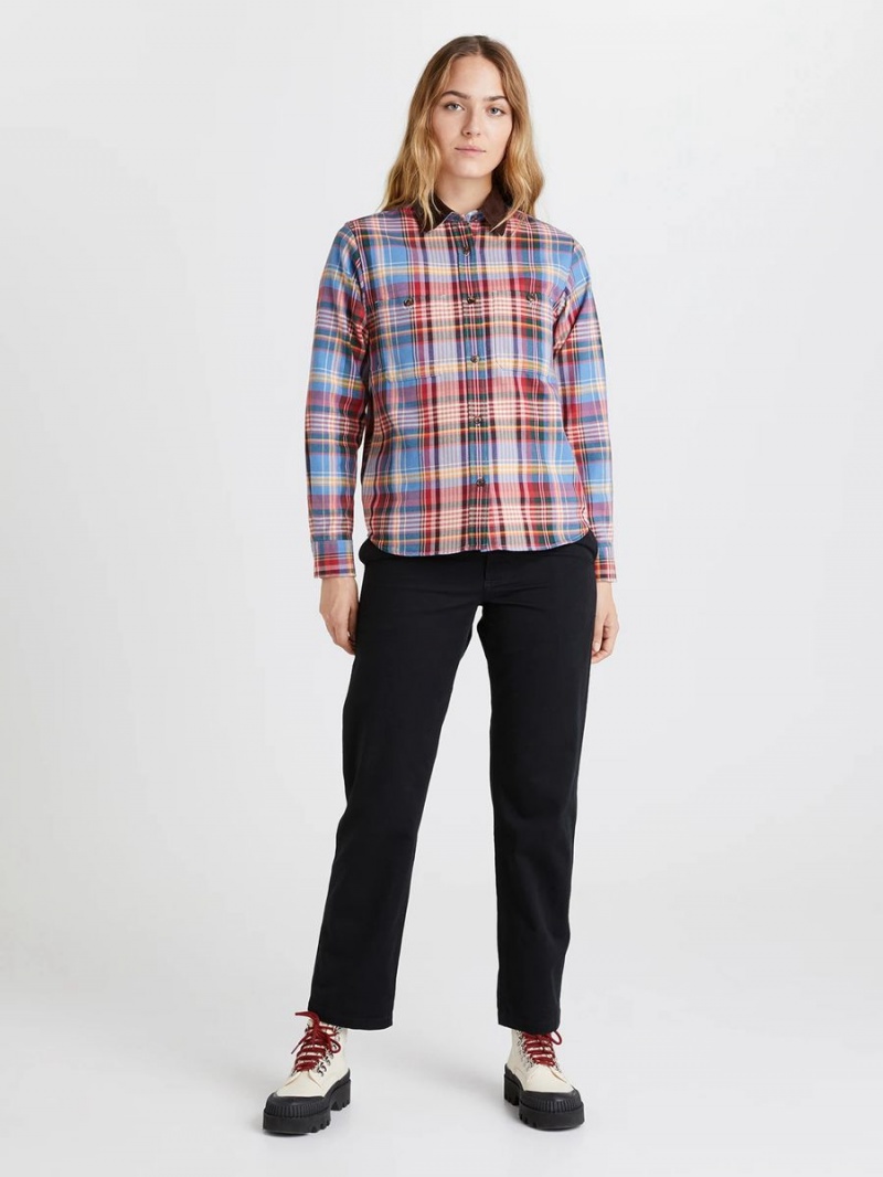 Peak Performance Heavy Cotton Women's Shirt Multicolor | NDE94-595