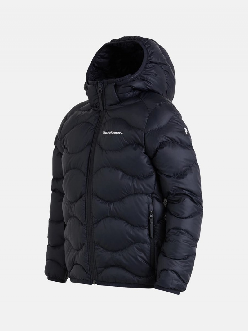 Peak Performance Helium Hood Kids' Down Jacket Black | SXP18-031