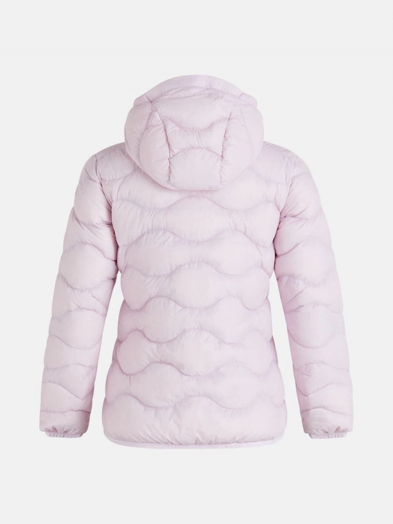 Peak Performance Helium Hood Women's Down Jacket Pink | CAT94-568